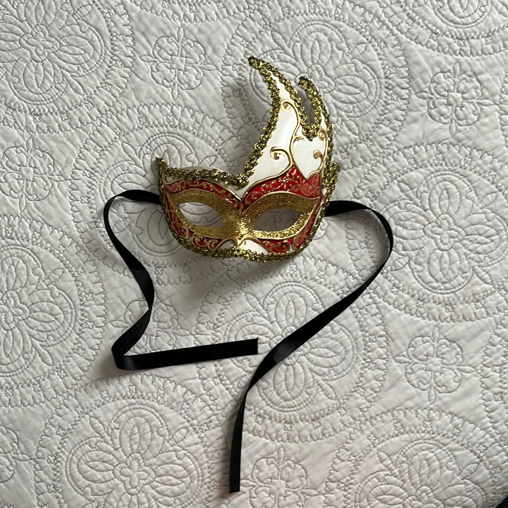 Face Mask-   Hand Painted Made in Italy